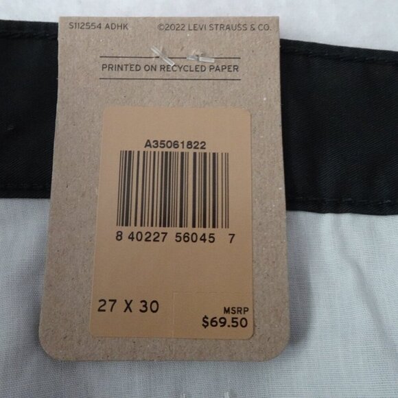 Levi's Mom Jeans Women's Size 27x30 Gray Black Blended Fabric READ MEASUREMENTS - Picture 10 of 12